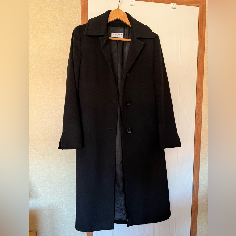 Vintage Cinzia Rocca 100% cashmere coat - Picture 3 of 7